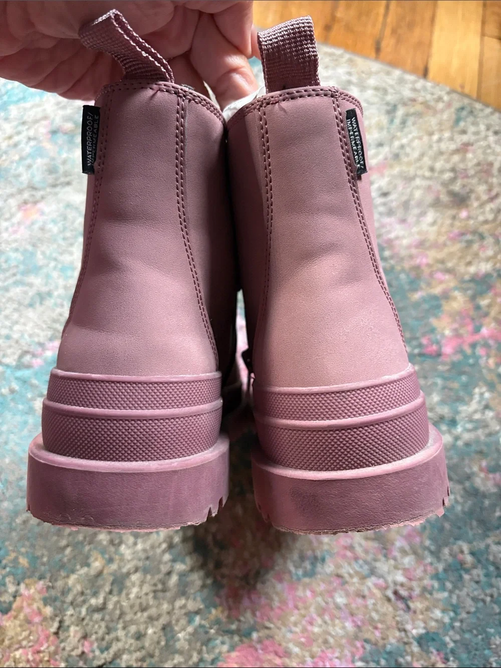 Waterproof Chelsea Boots kids size 2